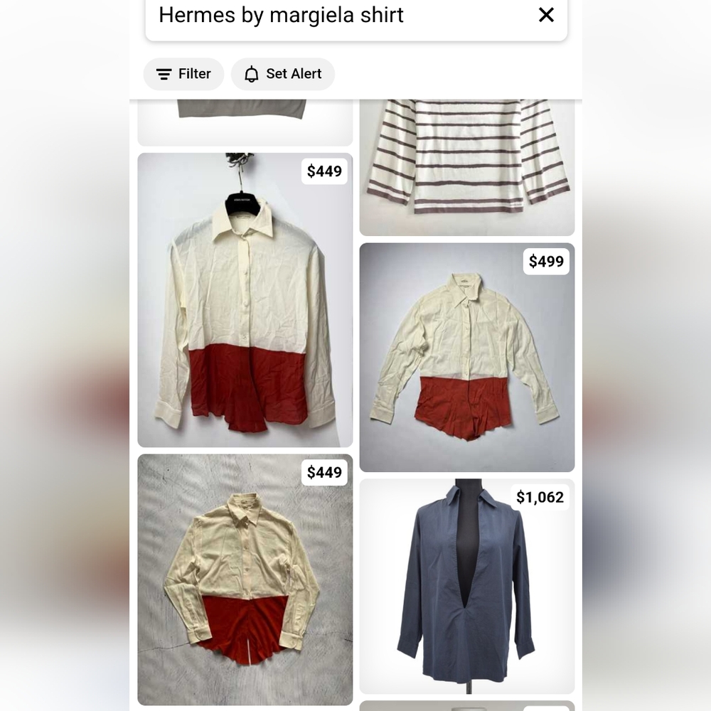 Hermes by margiela blouse ·r a r e· - Picture 4 of 4